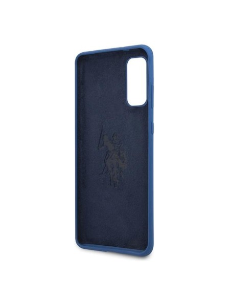JAV Polo Assn byla Silikono kolekcija, skirta Samsung Galaxy S20 – tamsiai mėlyna JAV Polo Assn byla Silikono kolekcija, skirta Samsung Galaxy S20 – tamsiai mėlyna