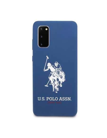 JAV Polo Assn byla Silikono kolekcija, skirta Samsung Galaxy S20 – tamsiai mėlyna JAV Polo Assn byla Silikono kolekcija, skirta Samsung Galaxy S20 – tamsiai mėlyna