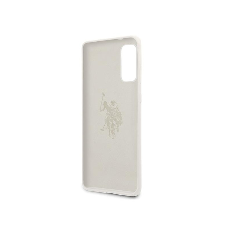 JAV Polo Assn byla Silikono kolekcija Samsung Galaxy S20 – balta