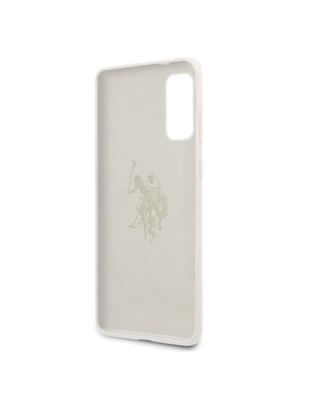 JAV Polo Assn byla Silikono kolekcija Samsung Galaxy S20 – balta JAV Polo Assn byla Silikono kolekcija Samsung Galaxy S20 – balta