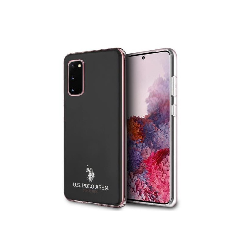 JAV Polo Assn byla Blizgus, skirtas Samsung Galaxy S20 - juodas