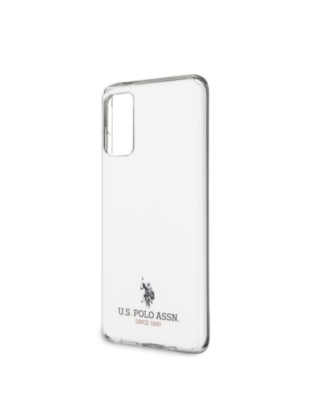 JAV Polo Assn byla Blizgus „Samsung Galaxy S20“ – baltas JAV Polo Assn byla Blizgus „Samsung Galaxy S20“ – baltas