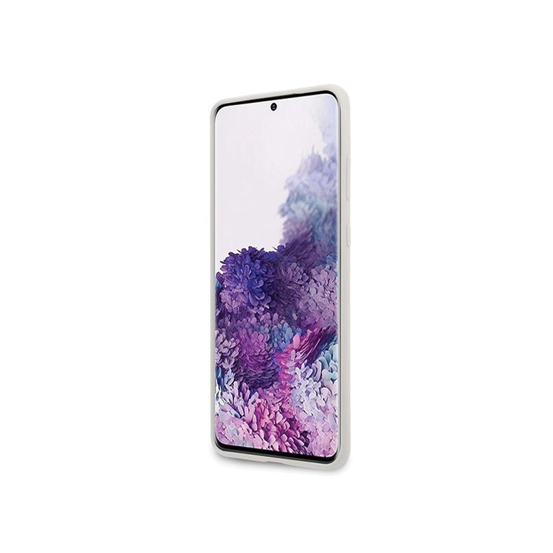 JAV Polo Assn byla Silikono kolekcija, skirta Samsung Galaxy S20+ - balta