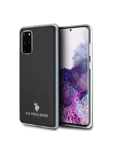 JAV Polo Assn byla Blizgus, skirtas Samsung Galaxy S20+ – juodas JAV Polo Assn byla Blizgus, skirtas Samsung Galaxy S20+ – juodas