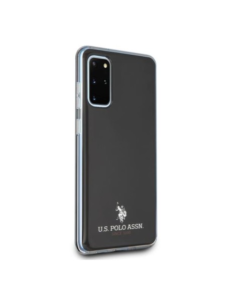 JAV Polo Assn byla Blizgus, skirtas Samsung Galaxy S20+ – juodas JAV Polo Assn byla Blizgus, skirtas Samsung Galaxy S20+ – juodas