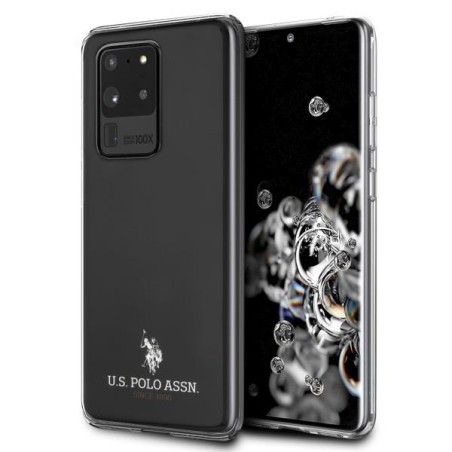 JAV Polo Assn byla Blizgus „Samsung Galaxy S20 Ultra“ – juodas JAV Polo Assn byla Blizgus „Samsung Galaxy S20 Ultra“ – juodas