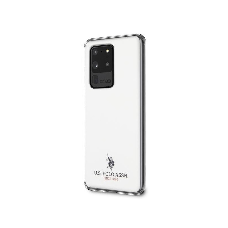 JAV Polo Assn byla Blizgus „Samsung Galaxy S20 Ultra“ – baltas