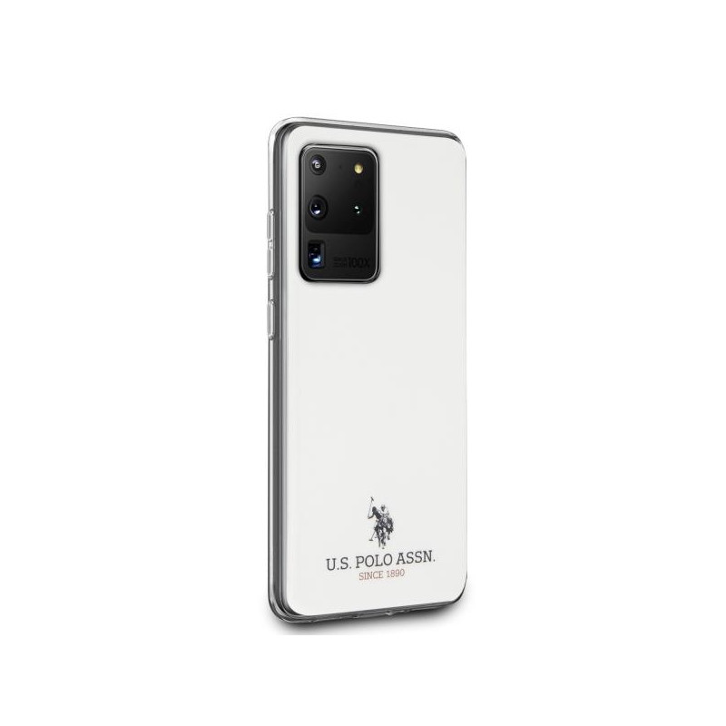 JAV Polo Assn byla Blizgus „Samsung Galaxy S20 Ultra“ – baltas