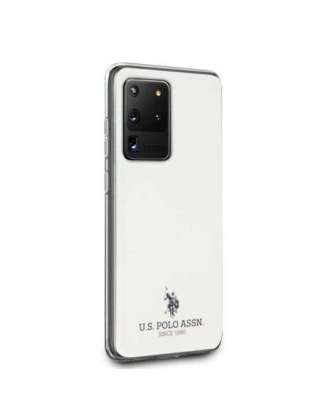 JAV Polo Assn byla Blizgus „Samsung Galaxy S20 Ultra“ – baltas JAV Polo Assn byla Blizgus „Samsung Galaxy S20 Ultra“ – baltas