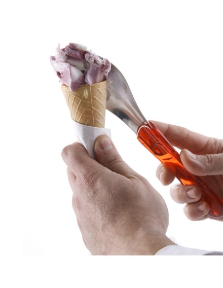 Plieninė ledų mentelė su tritano rankena violetine - Hendi 755839