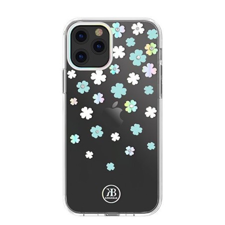 Kingxbar Lucky Series dėklas papuoštas originaliais Swarovski Crystals iPhone 12 mini skaidriais (dobilais) Kingxbar Lucky Series dėklas papuoštas originaliais Swarovski Crystals iPhone 12 mini skaidriais (dobilais)