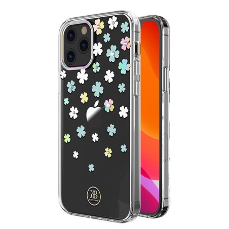 Kingxbar Lucky Series dėklas papuoštas originaliais Swarovski Crystals iPhone 12 mini skaidriais (dobilais) Kingxbar Lucky Series dėklas papuoštas originaliais Swarovski Crystals iPhone 12 mini skaidriais (dobilais)