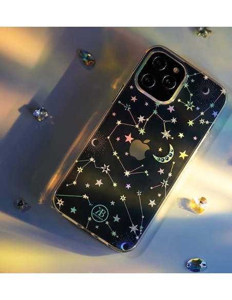 Kingxbar Lucky Series dėklas, papuoštas originaliais Swarovski Crystals iPhone 12 mini skaidriais (Luck) Kingxbar Lucky Series dėklas, papuoštas originaliais Swarovski Crystals iPhone 12 mini skaidriais (Luck)