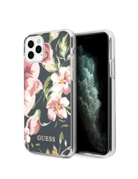Guess N.3 Flower Collection dėklas, skirtas iPhone 11 Pro Max - tamsiai mėlynas Guess N.3 Flower Collection dėklas, skirtas iPhone 11 Pro Max - tamsiai mėlynas