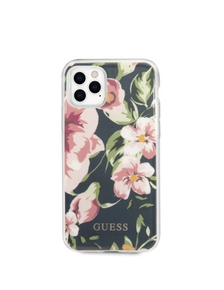 Guess N.3 Flower Collection dėklas, skirtas iPhone 11 Pro Max - tamsiai mėlynas Guess N.3 Flower Collection dėklas, skirtas iPhone 11 Pro Max - tamsiai mėlynas