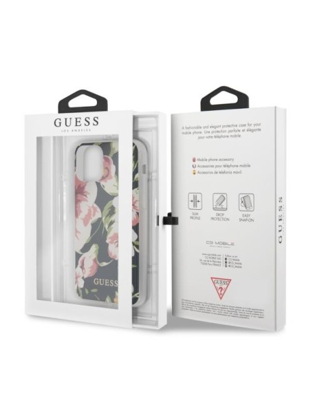 Guess N.3 Flower Collection dėklas, skirtas iPhone 11 Pro Max - tamsiai mėlynas Guess N.3 Flower Collection dėklas, skirtas iPhone 11 Pro Max - tamsiai mėlynas