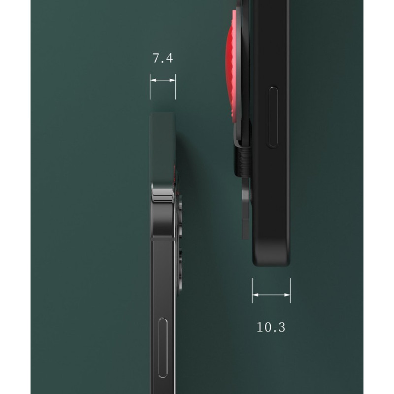 Kingxbar Sweet Series gelio dėklas dekoruotas originaliais Swarovski kristalais su stovu iPhone 12 Pro Max žaliai