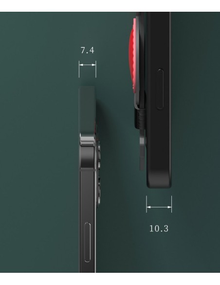 Kingxbar Sweet Series gelio dėklas dekoruotas originaliais Swarovski kristalais su stovu iPhone 12 Pro Max žaliai