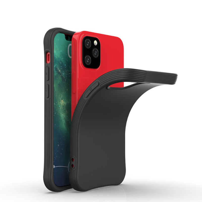 Soft Color Case lankstus gelio dėklas iPhone 12 mini rožiniam