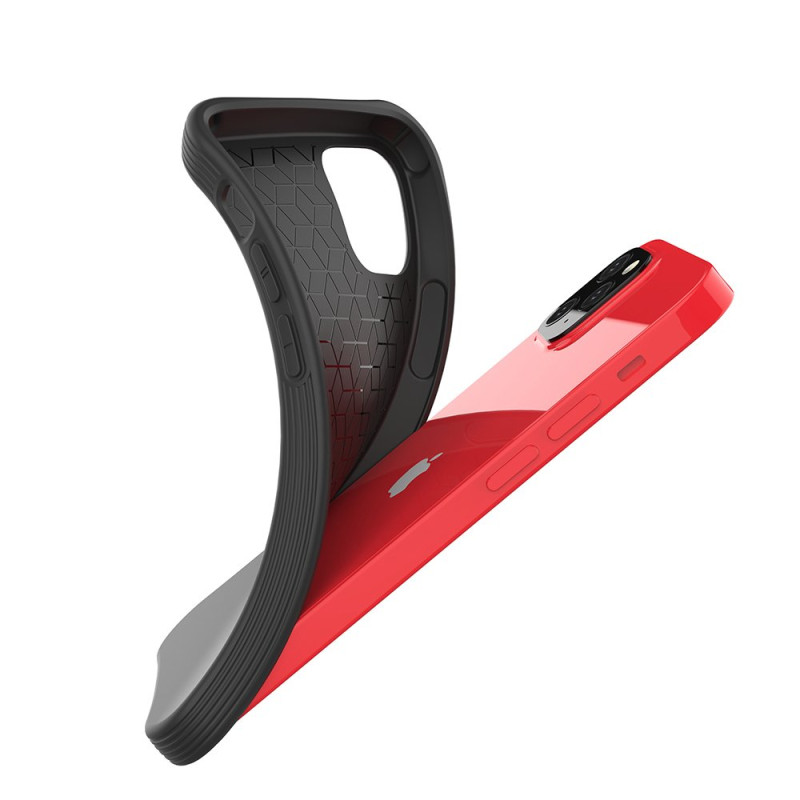 Soft Color Case lankstus gelio dėklas iPhone 12 mini rožiniam