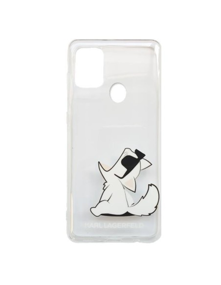 Karl Lagerfeld Choupette Fun dėklas Samsung Galaxy M21 - skaidrus Karl Lagerfeld Choupette Fun dėklas Samsung Galaxy M21 - skaidrus