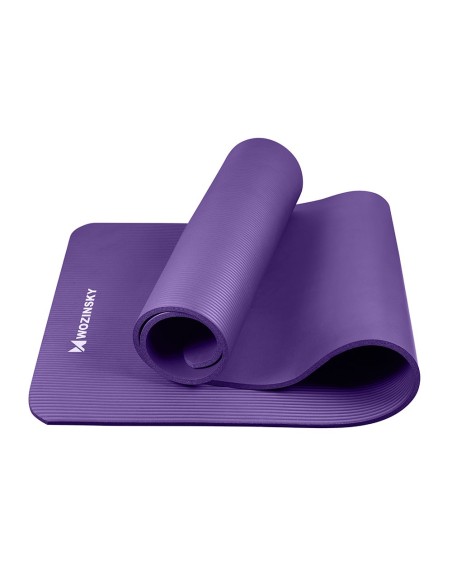 Wozinsky mankštos kilimėlis 181 x 63 x 0,9 cm storio purpurinis jogos kilimėlis Wozinsky mankštos kilimėlis 181 x 63 x 0,9 cm storio purpurinis jogos kilimėlis