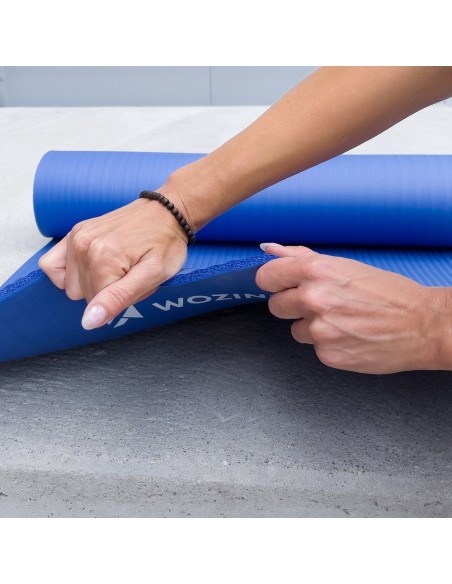 Wozinsky mankštos kilimėlis 181 x 63 x 0,9 cm storio purpurinis jogos kilimėlis Wozinsky mankštos kilimėlis 181 x 63 x 0,9 cm storio purpurinis jogos kilimėlis