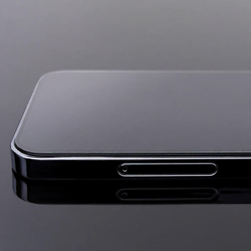 Wozinsky Super patvarus grūdintas stiklas, klijuojamas viso ekrano dangtelis su rėmeliu patogiu dėklu iPhone 12 mini juo...