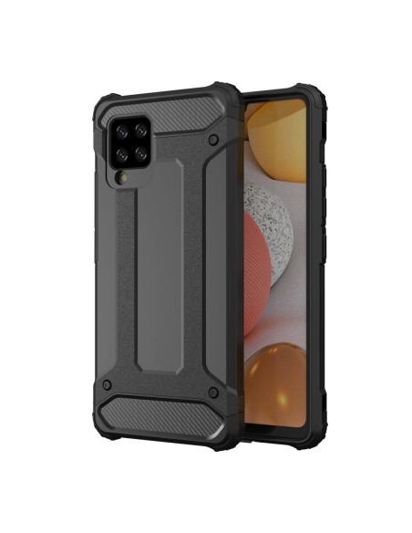 Hybrid Armor šarvuotas hibridinis dėklo dangtelis, skirtas Samsung Galaxy A42 5G juodas Hybrid Armor šarvuotas hibridinis dėklo dangtelis, skirtas Samsung Galaxy A42 5G juodas