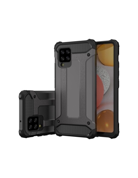Hybrid Armor šarvuotas hibridinis dėklo dangtelis, skirtas Samsung Galaxy A42 5G juodas Hybrid Armor šarvuotas hibridinis dėklo dangtelis, skirtas Samsung Galaxy A42 5G juodas