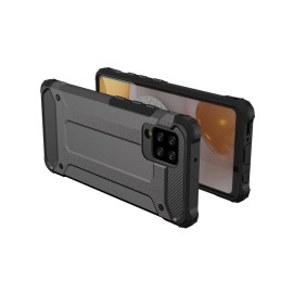 Hybrid Armor šarvuotas hibridinis dėklo dangtelis, skirtas Samsung Galaxy A42 5G juodas