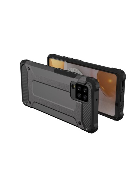 Hybrid Armor šarvuotas hibridinis dėklo dangtelis, skirtas Samsung Galaxy A42 5G juodas Hybrid Armor šarvuotas hibridinis dėklo dangtelis, skirtas Samsung Galaxy A42 5G juodas