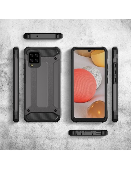 Hybrid Armor šarvuotas hibridinis dėklo dangtelis, skirtas Samsung Galaxy A42 5G juodas Hybrid Armor šarvuotas hibridinis dėklo dangtelis, skirtas Samsung Galaxy A42 5G juodas