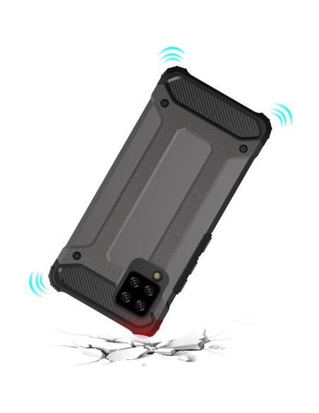 Hybrid Armor šarvuotas hibridinis dėklo dangtelis, skirtas Samsung Galaxy A42 5G juodas Hybrid Armor šarvuotas hibridinis dėklo dangtelis, skirtas Samsung Galaxy A42 5G juodas