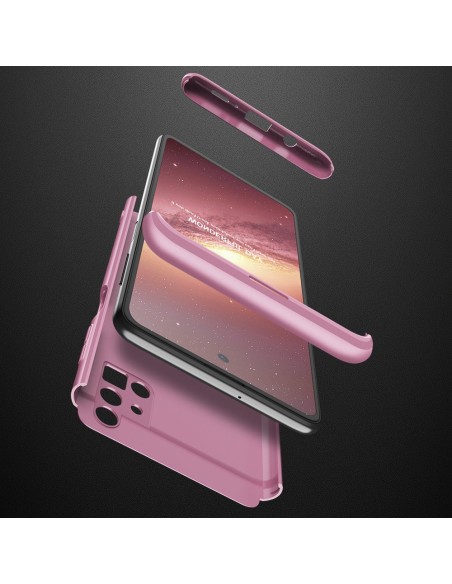 GKK 360 Protection Case dėklas visam Samsung Galaxy M51 priekiniam ir galiniam dangteliui, rožinis GKK 360 Protection Case dėklas visam Samsung Galaxy M51 priekiniam ir galiniam dangteliui, rožinis