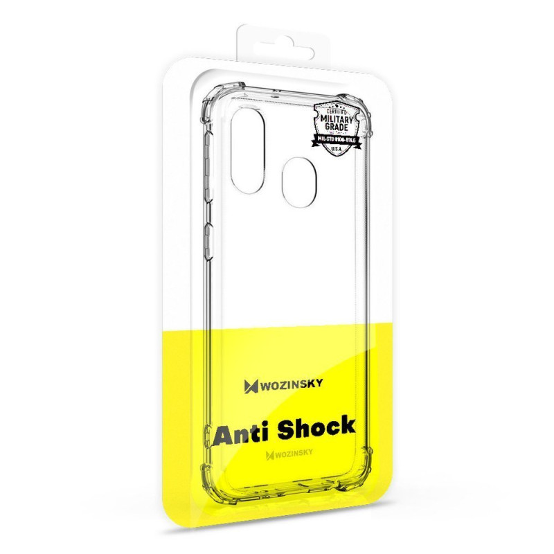 Wozinsky Anti Shock šarvuotas dėklas Samsung Galaxy M51 skaidrus