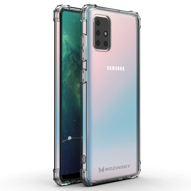 Wozinsky Anti Shock šarvuotas dėklas Samsung Galaxy M51 skaidrus