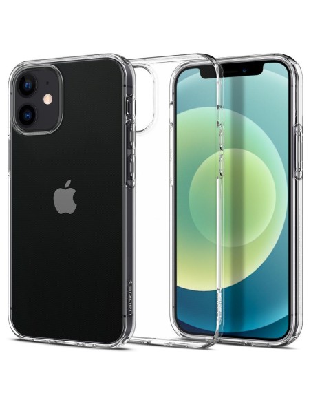 Spigen Liquid Crystal dėklas iPhone 12 mini - skaidrus Spigen Liquid Crystal dėklas iPhone 12 mini - skaidrus