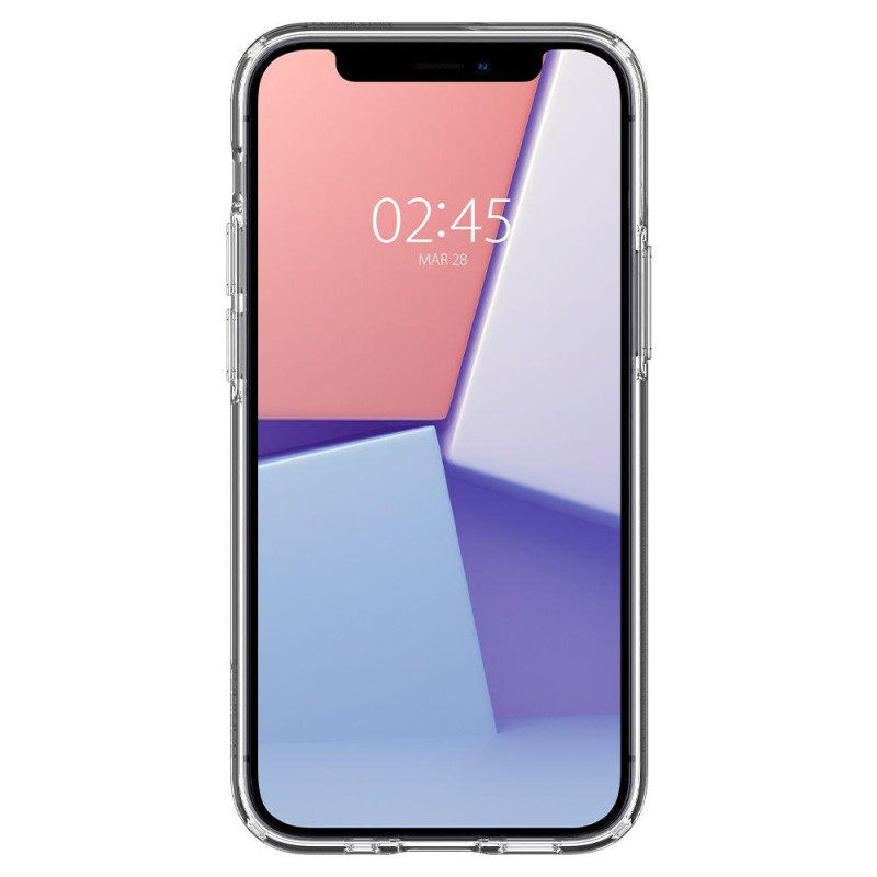 Spigen Liquid Crystal dėklas iPhone 12 mini - skaidrus