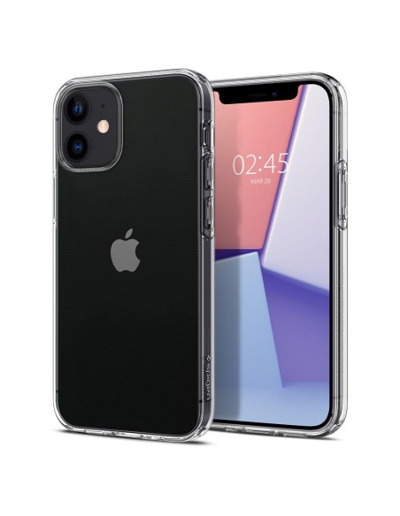 Spigen Liquid Crystal dėklas iPhone 12 mini - skaidrus Spigen Liquid Crystal dėklas iPhone 12 mini - skaidrus