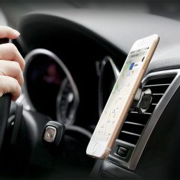 Sidabrinės lipnios metalinės uždangos magnetiniams telefonų laikikliams