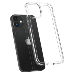 Spigen Ultra Hybrid dėklas iPhone 12 mini - skaidrus