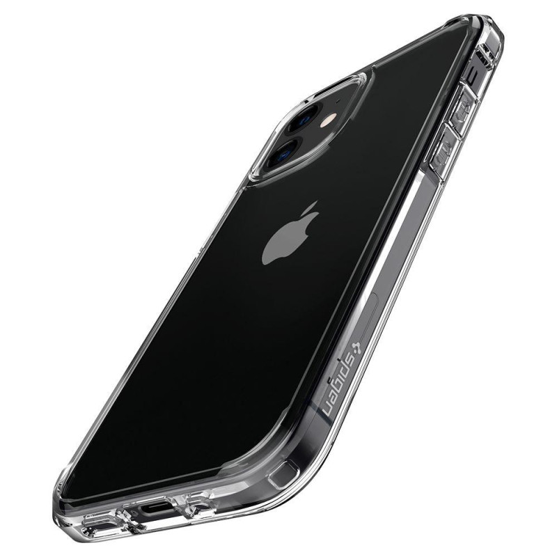 Spigen Ultra Hybrid dėklas iPhone 12 mini - skaidrus
