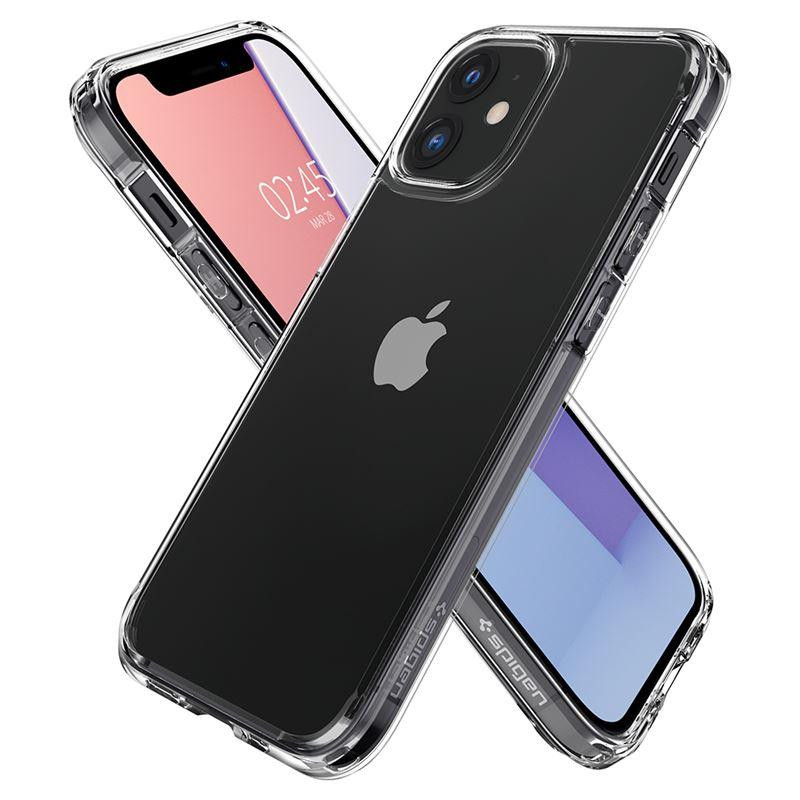 Spigen Ultra Hybrid dėklas iPhone 12 mini - skaidrus