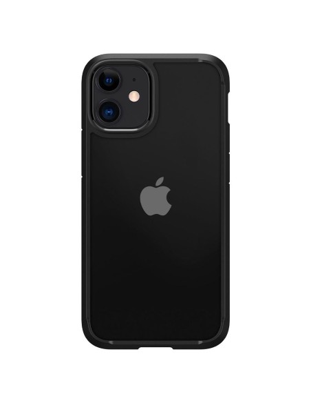 Spigen Ultra Hybrid dėklas iPhone 12 mini - matinė juoda