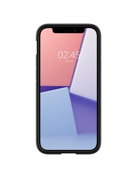 Spigen Ultra Hybrid dėklas iPhone 12 mini - matinė juoda