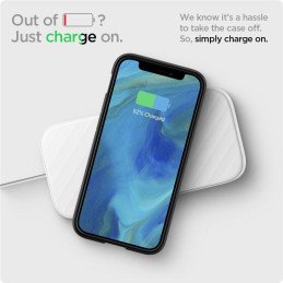 Spigen Ultra Hybrid dėklas iPhone 12 mini - matinė juoda