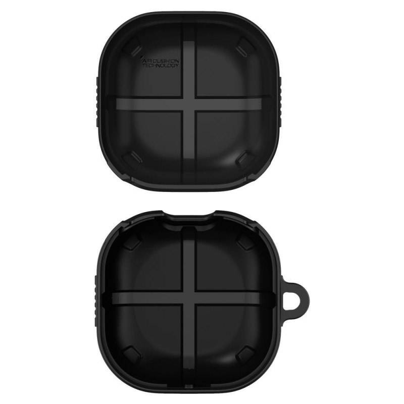 Spigen Rugged Armor dėklas, skirtas Samsung Galaxy Buds 2 Pro / 2 / LIVE / Pro - matinė juoda