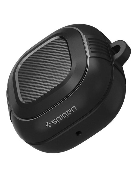 Spigen Rugged Armor dėklas, skirtas Samsung Galaxy Buds 2 Pro / 2 / LIVE / Pro - matinė juoda Spigen Rugged Armor dėklas, skirtas Samsung Galaxy Buds 2 Pro / 2 / LIVE / Pro - matinė juoda