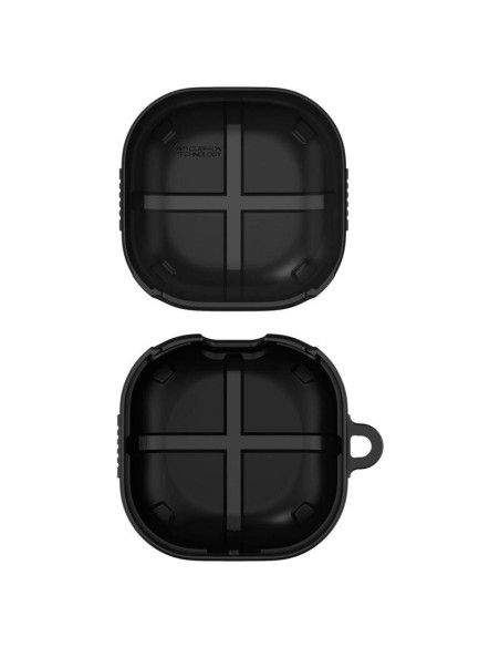 Spigen Rugged Armor dėklas, skirtas Samsung Galaxy Buds 2 Pro / 2 / LIVE / Pro - matinė juoda Spigen Rugged Armor dėklas, skirtas Samsung Galaxy Buds 2 Pro / 2 / LIVE / Pro - matinė juoda